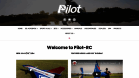 What Pilot-rc.com website looked like in 2020 (4 years ago)
