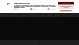 What Prinzen-hannover.de website looked like in 2020 (4 years ago)
