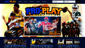 What Pro-play.net website looked like in 2020 (4 years ago)