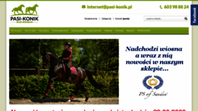 What Pasi-konik.pl website looked like in 2020 (4 years ago)