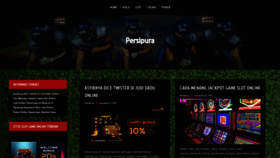 What Persipurajayapura.com website looked like in 2020 (4 years ago)