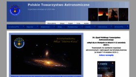 What Pta.edu.pl website looked like in 2020 (4 years ago)