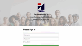 What Personalia.lpkia.ac.id website looked like in 2020 (4 years ago)