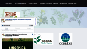What Plantes-exotiques-envahissantes-limousin.fr website looked like in 2020 (4 years ago)