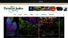 What Portaldojardim.com website looked like in 2020 (4 years ago)