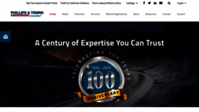 What Phillipsandtemro.com website looked like in 2020 (5 years ago)