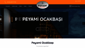 What Peyamiocakbasi.com website looked like in 2020 (4 years ago)