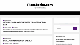 What Plazaberita.com website looked like in 2020 (4 years ago)