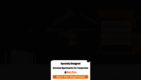 What Pajasaapartments.co.in website looked like in 2020 (4 years ago)