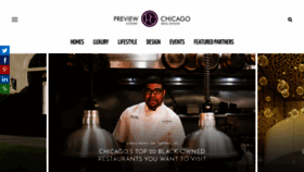 What Previewchicago.com website looked like in 2020 (4 years ago)