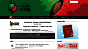 What Poloniabrasil.org.br website looked like in 2020 (4 years ago)