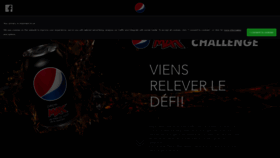 What Pepsi.fr website looked like in 2020 (4 years ago)