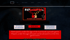 What Padlockedinc.com website looked like in 2020 (4 years ago)
