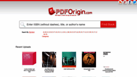 What Pdforigin.org website looked like in 2020 (4 years ago)