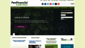 What Penfinancial.com website looked like in 2020 (4 years ago)