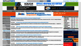 What Plastinfo.ru website looked like in 2020 (4 years ago)