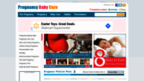 What Pregnancy-baby-care.com website looked like in 2020 (4 years ago)