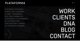 What Plataforma.tv website looked like in 2020 (4 years ago)