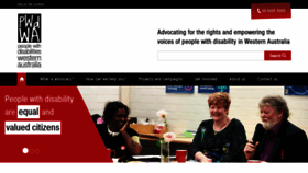 What Pwdwa.org website looked like in 2020 (4 years ago)