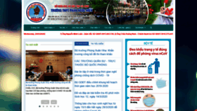 What Phanngochien.edu.vn website looked like in 2020 (4 years ago)