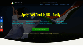 What Pancard.co.uk website looked like in 2020 (4 years ago)