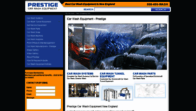 What Prestigecarwashequipment.com website looked like in 2020 (4 years ago)