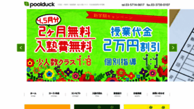 What Poolduck.net website looked like in 2020 (4 years ago)