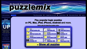 What Puzzlemix.com website looked like in 2020 (4 years ago)
