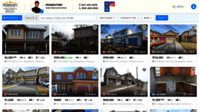 What Propertyzonecanada.com website looked like in 2020 (4 years ago)