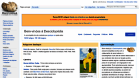 What Pesquisa.la website looked like in 2020 (4 years ago)