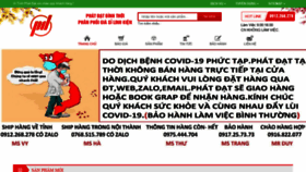 What Phatdatbinhthoi.com website looked like in 2020 (4 years ago)