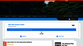 What Pixelmonmod.com website looked like in 2020 (4 years ago)