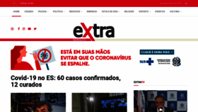 What Portalextra.com.br website looked like in 2020 (4 years ago)