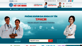 What Phongkhamdaidong.vn website looked like in 2020 (4 years ago)