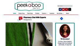 What Peekaboopages.com website looked like in 2020 (4 years ago)