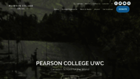 What Pearsoncollege.ca website looked like in 2020 (4 years ago)