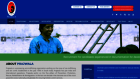 What Prajwalaindia.com website looked like in 2020 (4 years ago)
