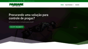 What Passare.com.br website looked like in 2020 (4 years ago)