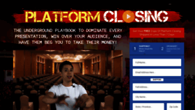 What Platformclosing.com website looked like in 2020 (5 years ago)