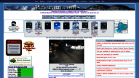 What Pinecam.com website looked like in 2020 (4 years ago)