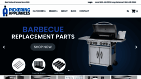 What Pickeringappliances.ca website looked like in 2020 (4 years ago)