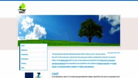 What Projectcast.eu website looked like in 2020 (4 years ago)