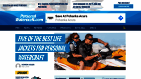 What Personalwatercraft.com website looked like in 2020 (4 years ago)