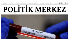 What Politikmerkez.com website looked like in 2020 (4 years ago)