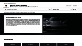 What Porscheatlantaperimeterparts.com website looked like in 2020 (4 years ago)
