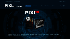 What Pixiintegral.com website looked like in 2020 (4 years ago)