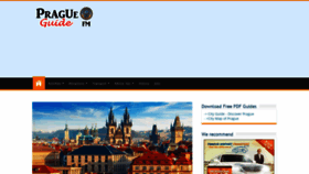 What Prague.fm website looked like in 2020 (4 years ago)