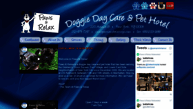 What Pawsandrelaxnyc.com website looked like in 2020 (4 years ago)
