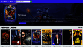 What Peliculasflv.to website looked like in 2020 (4 years ago)