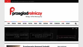 What Przegladrolniczy.pl website looked like in 2020 (4 years ago)